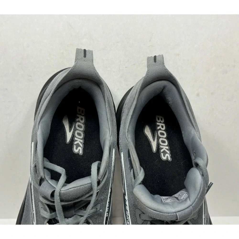 Brooks Glycerin 22 Men's Size 11.5 Grey Black Running Shoes Sneakers 1104451D078